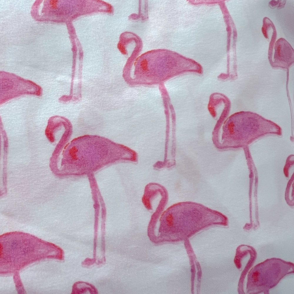 3/$20   Flat Sheet - Flamingo Print - Queen Size